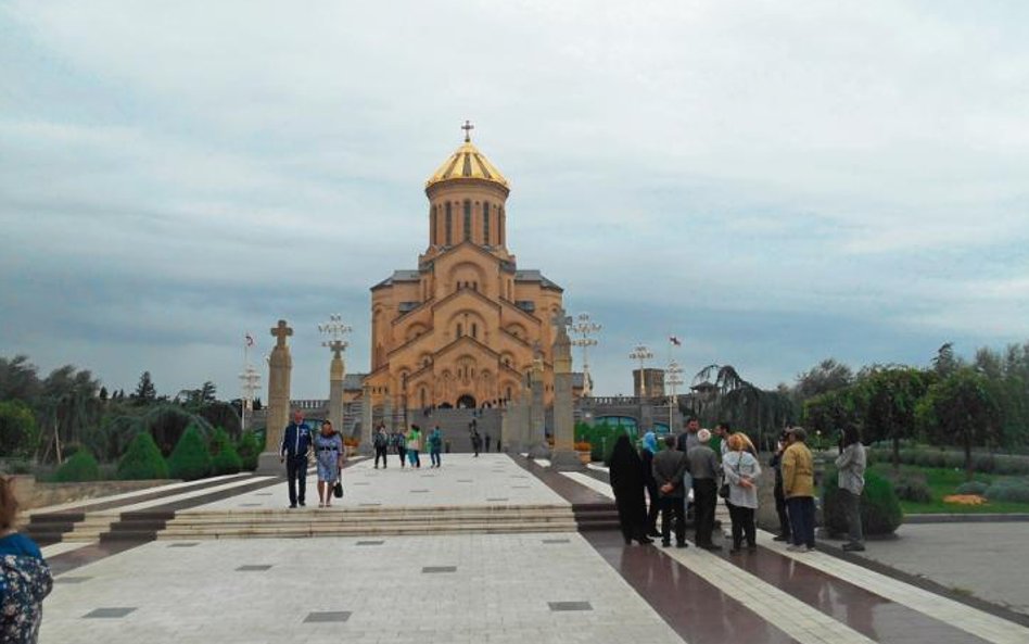 Katedra Sameba w Tbilisi to część architektonicznej spuścizny po rządach Saakaszwilego.