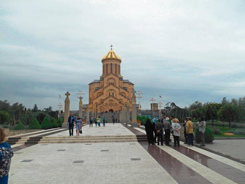 Katedra Sameba w Tbilisi to część architektonicznej spuścizny po rządach Saakaszwilego.
