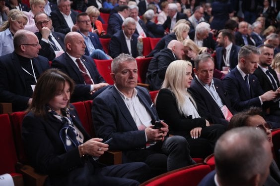 Politycy KO, m.in. Tomasz Grodzki, Monika Wielichowska i Bartosz Arłukowicz na Radzie Krajowej Koali