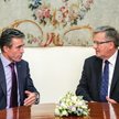 Na zdjęciu: Bronisław Komorowski oraz szef NATO Anders Fogh Rasmussen