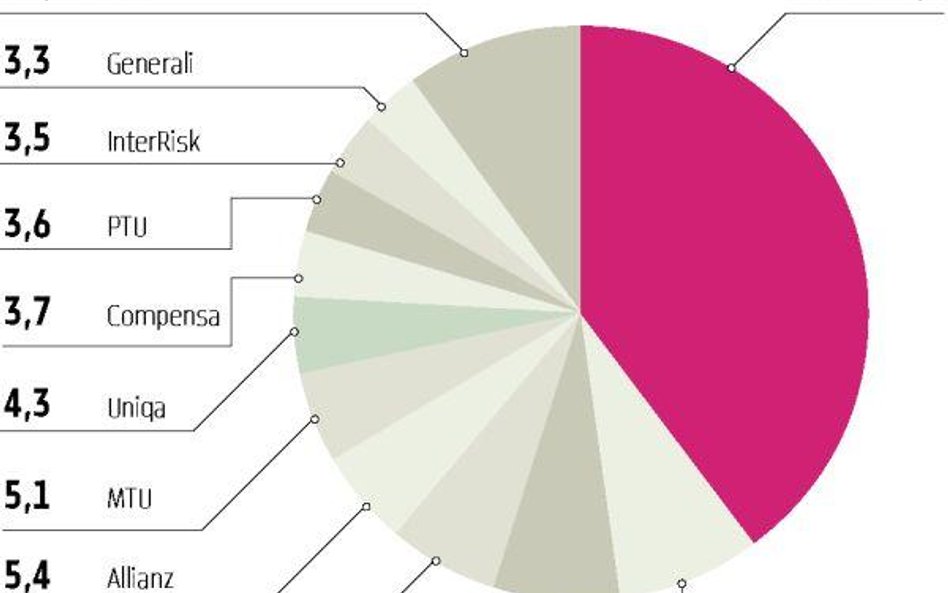 Wielka trójka traci rynek polis OC