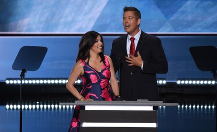 Rachel i Sean Duffy, małżeństwo dziennikarzy Fox News. Donald Trump wybrał Seana Duffy'ego na nowego