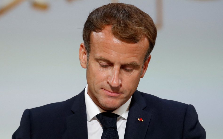 Emmanuel Macron, prezydent Francji