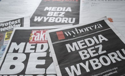 Jak zagranica zareagowała na protest polskich mediów