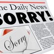 Jak wyegzekwować przeprosiny w prasie
