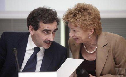 Luigi Lovaglio i Alicja Kornasiewicz