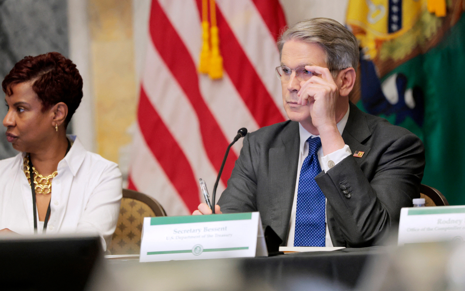 Sekretarz skarbu USA Scott Bessent