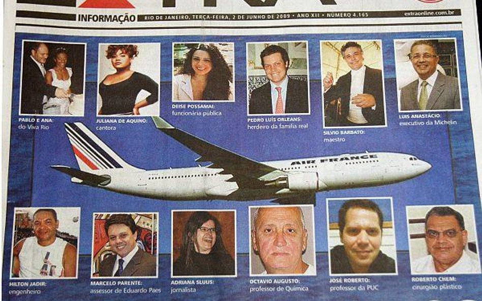 Tragiczny lot z Rio do Paryża mocno obciąży ubezpieczycieli