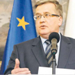 Prezydent Bronisław Komorowski o zmianach w Państwowej Komisji Wyborczej