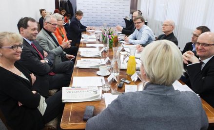 W dyskusji w redakcji „Rzeczpospolitej” wzięli udział najlepsi specjaliści w dziedzinie leczenia rak