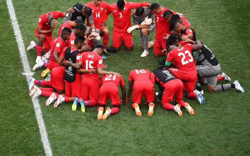 Panama przed meczem z Anglią przegranym 1:6