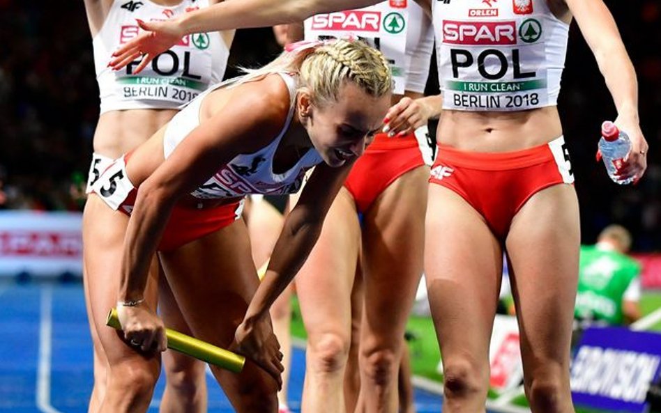 ...podobnie jak polska sztafeta 4x400 m.