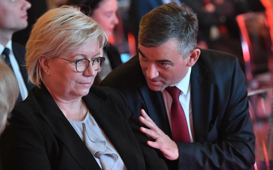 Prezes TK Julia Przyłębska i jej mąż, polski filozof, profesor nauk humanistycznych, tłumacz, kultur