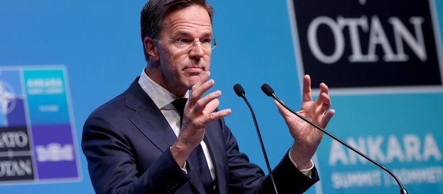 Sekretarz generalny NATO Mark Rutte