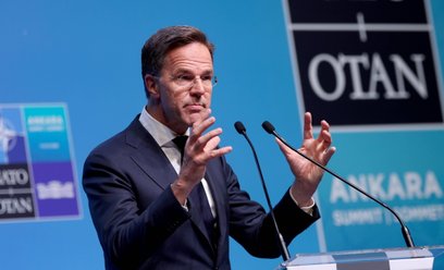 Sekretarz generalny NATO Mark Rutte