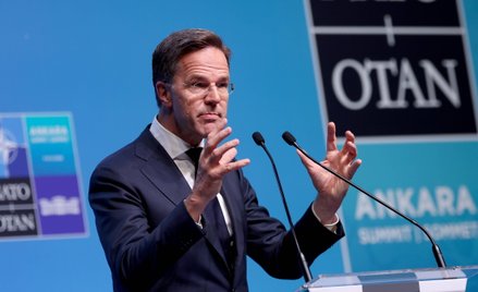 Sekretarz generalny NATO Mark Rutte