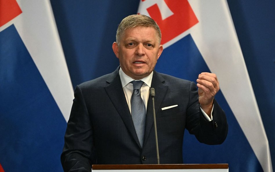 Premier Słowacji Robert Fico