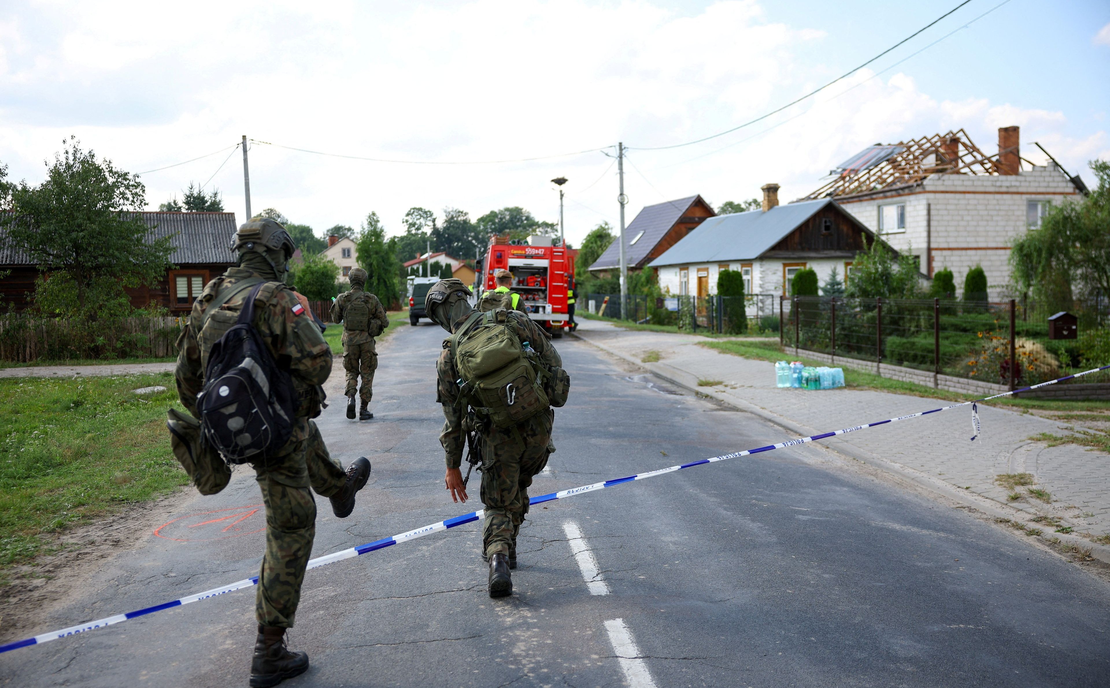 Polska zaatakowana rosyjskimi dronami