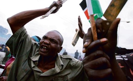 Zamieszki w Nairobi po wyborach prezydenckich w 2007 roku. W tym roku udało się ich uniknąć