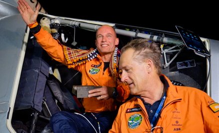 Solar Impulse 2 - drugi lot z Muszkatu do Ahmedabadu