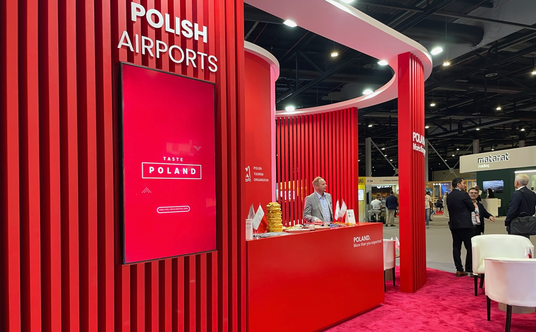 Polskie stoisko na Routes 24 w Bahrajnie