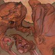 Kompozycja fantastyczna ?z dzikiem, 1920; fot. Piotr Ligier, Muzeum narodowe w Warszawie
