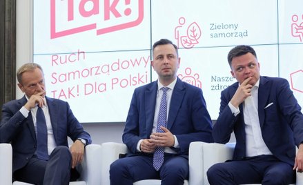 Donald Tusk, Władysław Kosiniak-Kamysz i Szymon Hołownia powinni mówić wspólnie, choć niekoniecznie 