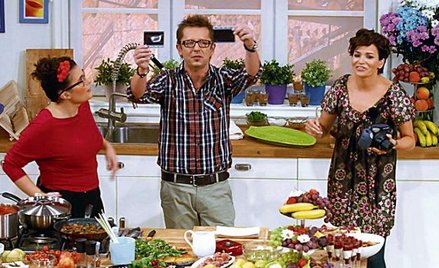 Program „Między kuchnią a salonem” w TVN prowadziły Olga Kwiecińska (z lewej) i Dorota Deląg. Gotowa