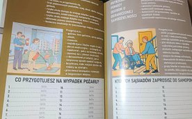 Wydana przez wolski urząd broszura w przystępnej formie wyjaśnia zasady działania w obliczu niebezpi