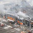 Pożar supermarketu OBI w Chimkach pod Moskwą