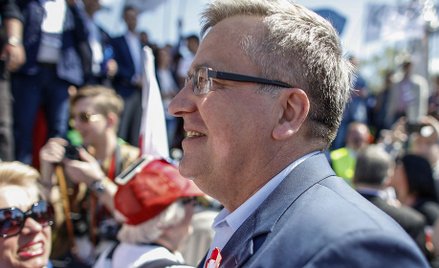 Komorowski: W PiS będzie narastać przekonanie, że znaleźli się na równi pochyłej