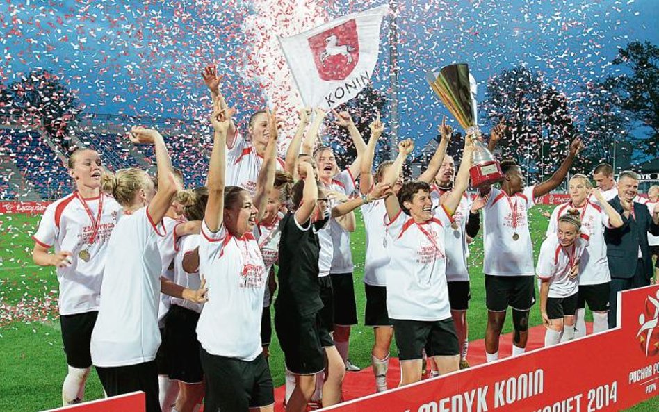 Zawodniczki Medyka Konin zdominowały rozgrywki Ekstraligi. Cieszyły się z mistrzostwa kraju w latach