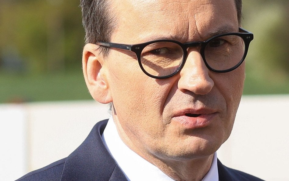 Premier Mateusz Morawiecki mówił o rakiecie, która znalazła się nad terytorium Polski