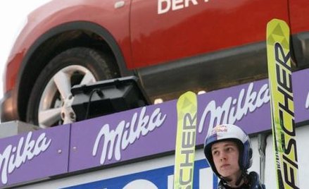Mikla w kolizji z Milką
