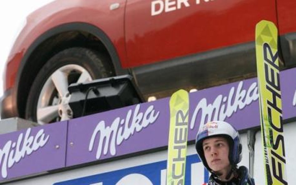 Mikla w kolizji z Milką