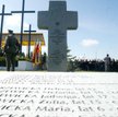 Poryck nad Ługą. Uroczystości z okazji 60. rocznicy rzezi wołyńskiej w lipcu 2003 r. Historia od daw