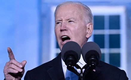 Joe Biden przemówił na dziedzińcu Zamku Królewskiego