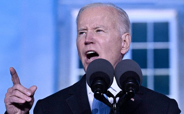 Joe Biden przemówił na dziedzińcu Zamku Królewskiego