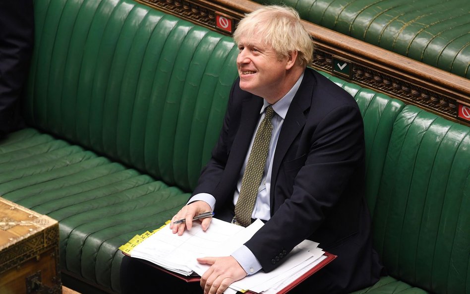 Premier Wielkiej Brytanii Boris Johnson