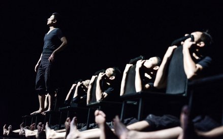 „Titus Andronicus” z Hongkongu skupia się na opowieści aktorów.