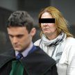 Katarzyna R. na sali Sądu Okręgowego w Słupsku