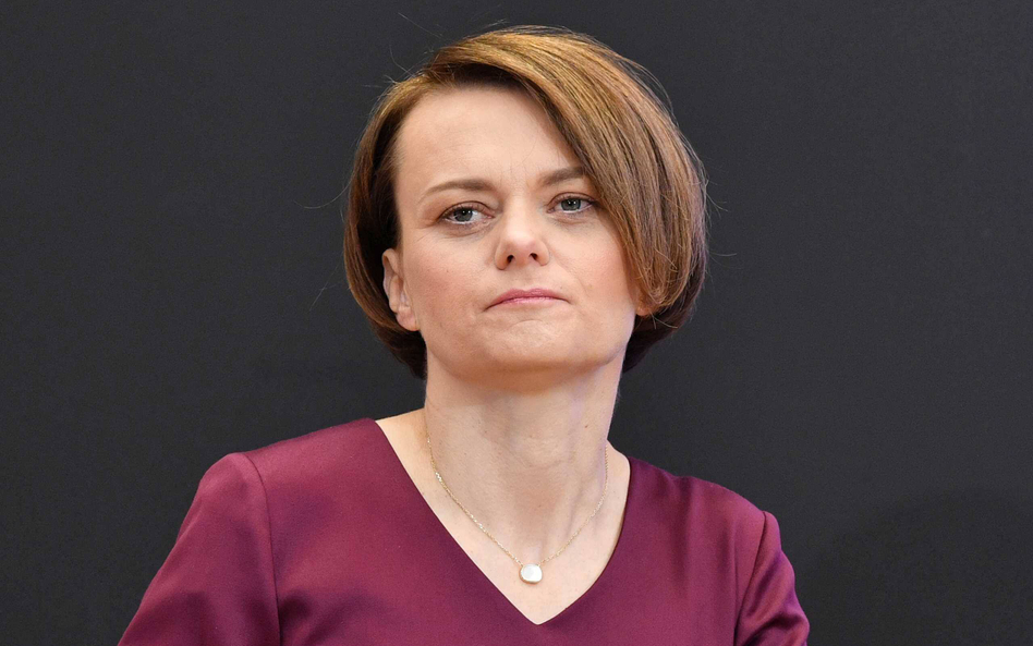 Posłanka klubu PiS Jadwiga Emilewicz