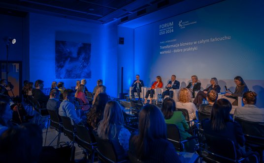 Od lewej: Jacek Dudkiewicz, Chief Sustainability Officer, Rhenus Logistics, Katarzyna Żuławska, Dyre