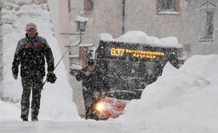 Bawaria i Czechy pod śniegiem. Są ofiary