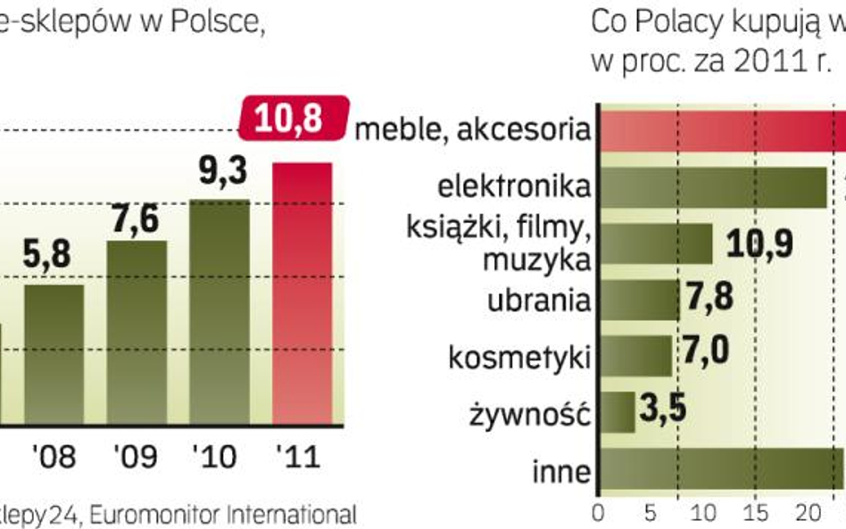 Polacy coraz chętniej robią e-zakupy