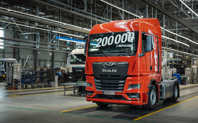 200 tys. ciężarówek MAN z fabryki w Niepołomicach