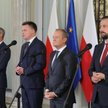 Liderzy KO, Lewicy i Trzeciej Drogi są zadowoleni z przebiegu negocjacji