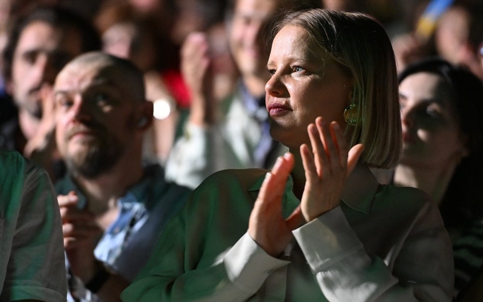 Joanna Kulig podczas otwarcia Festiwalu Dwa Brzegi