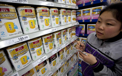 Danone rezygnuje z chińskiego mleka dla niemowląt