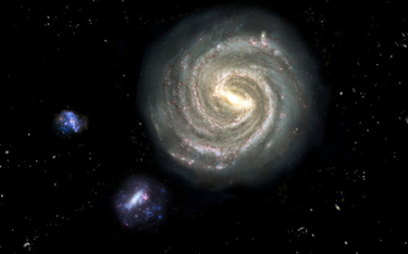Droga Mleczna "kradnie" sąsiadom galaktyki